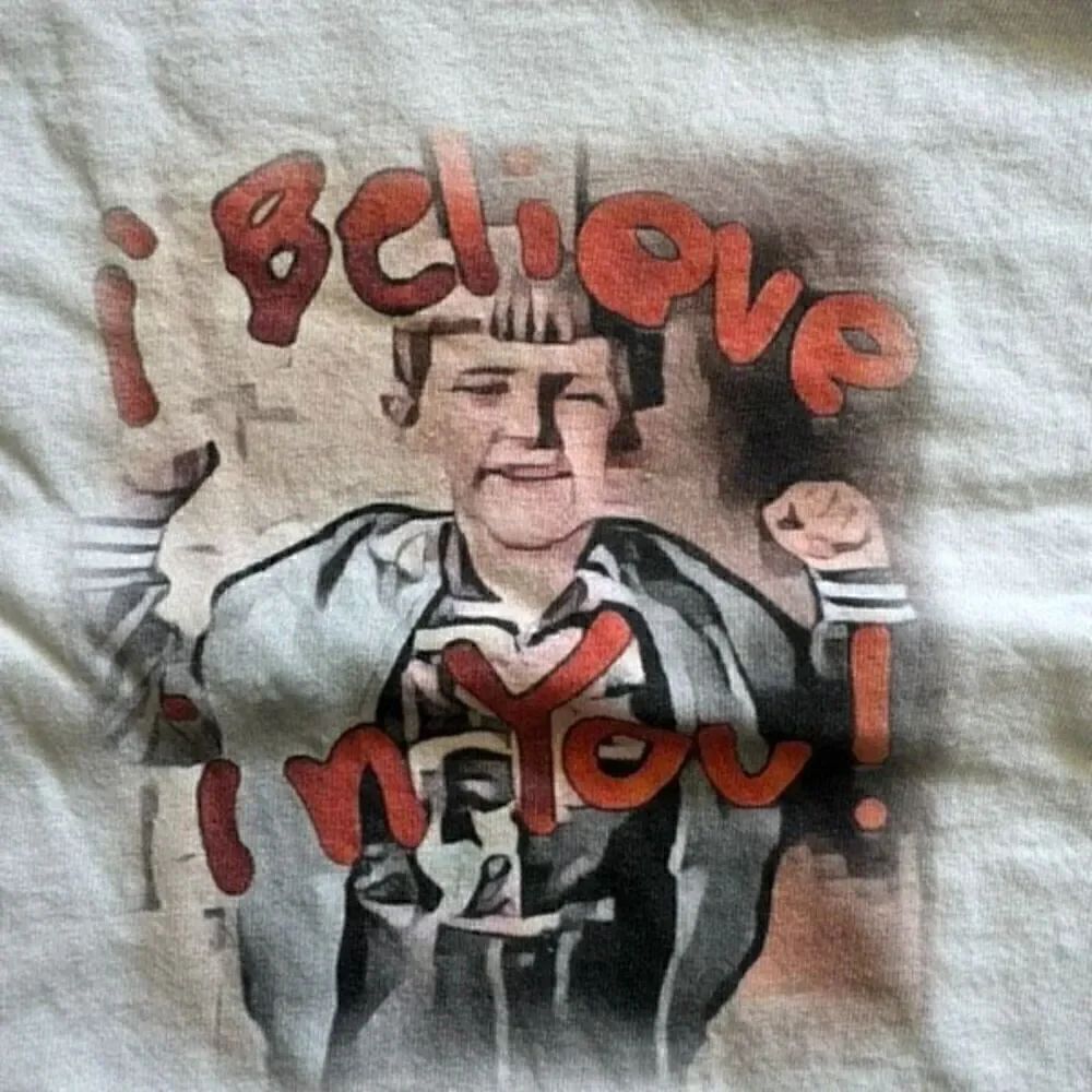 I Believe in You Random tee shirt L